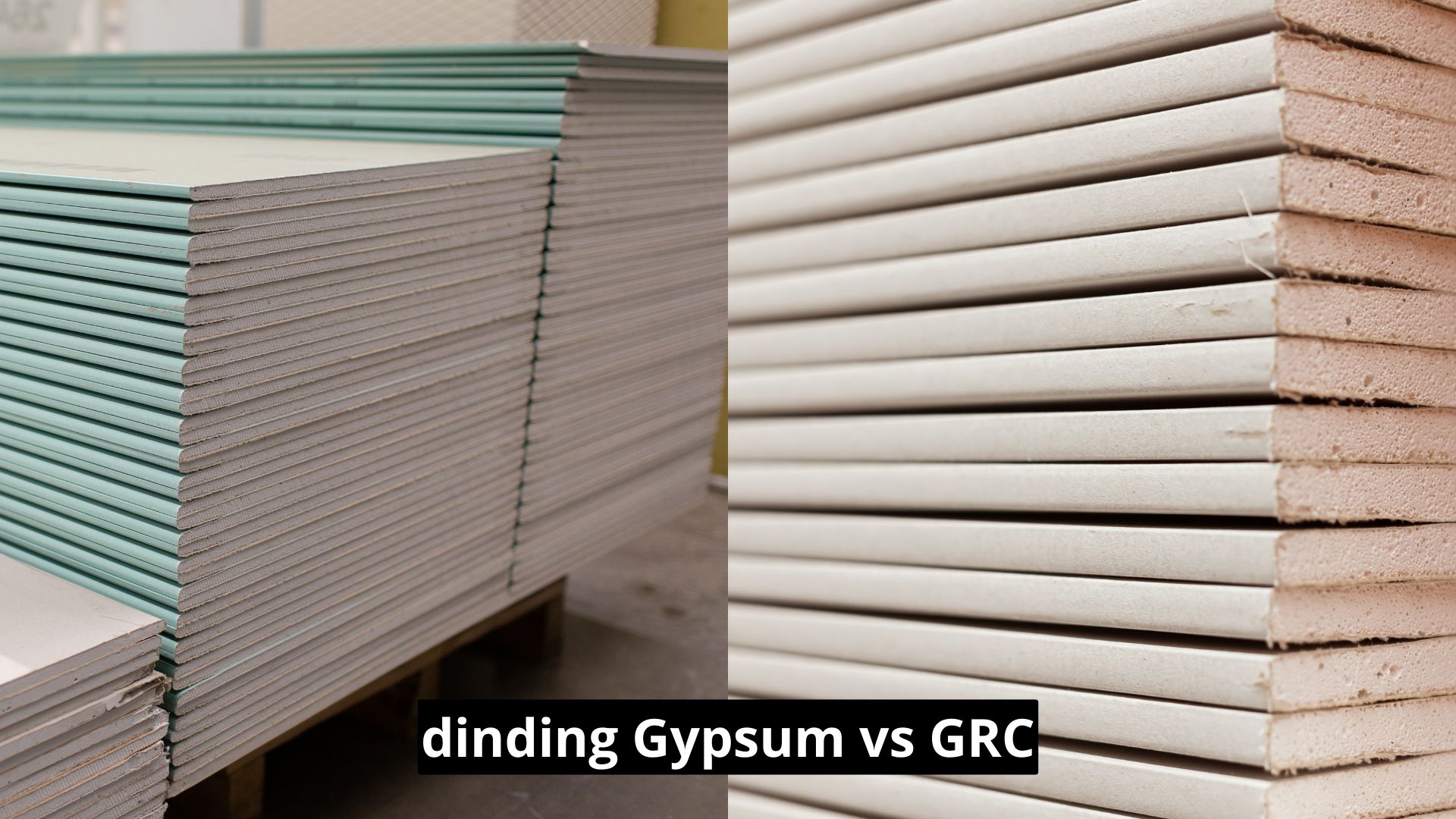 You are currently viewing Perbandingan Dinding Gypsum vs GRC Bagus Mana? Begini Penjelasannya