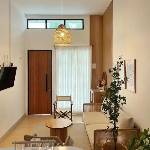 Desain Ruang Tamu rumah subsidi