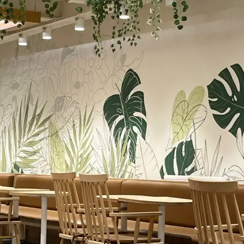 Lukisan Tanaman Raksasa