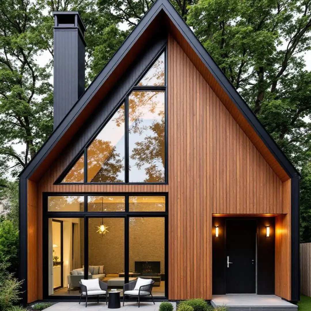 Dinding Motif Full Kayu