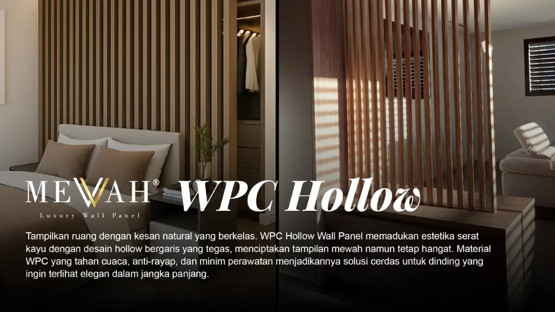 Read more about the article Jangan Asal Pilih! Cuma Mevvah yang Jual Hollow WPC Wood Berkualitas
