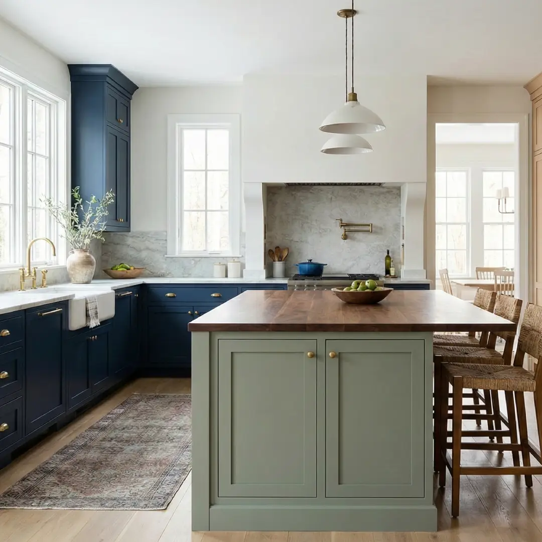 Contoh Warna Kitchen Set