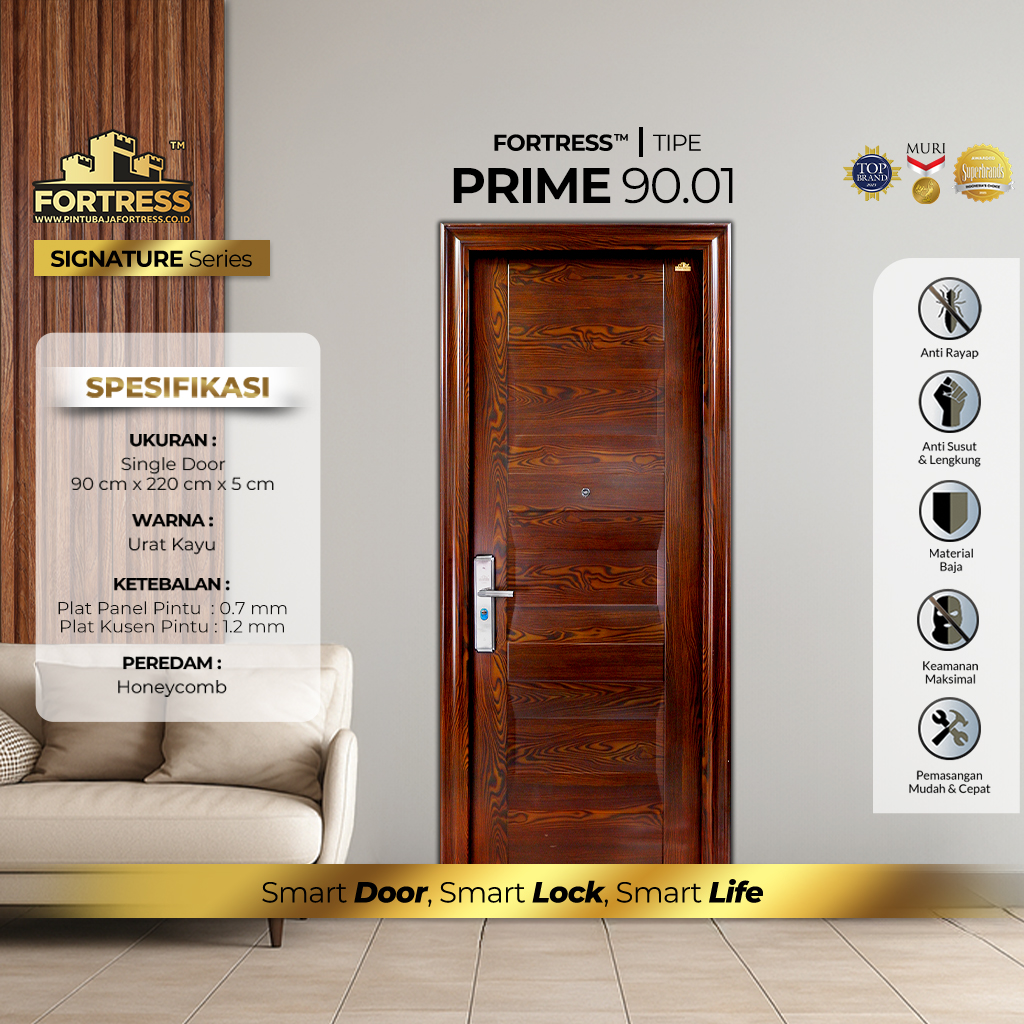 Pintu Baja Fortress Tipe Prime 90.01