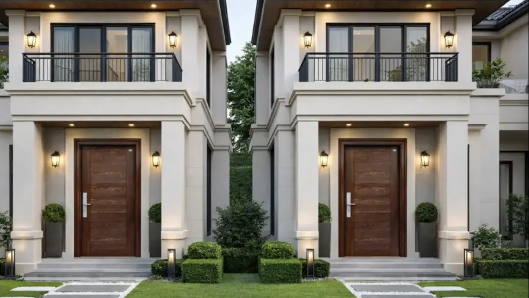 Read more about the article Elegan! Ini Inspirasi Desain Pintu Perumahan Elit Terbaik