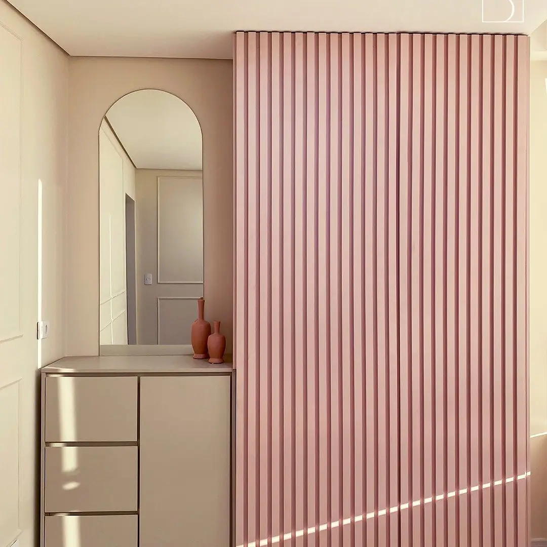 Fluted Wall Panel Pink