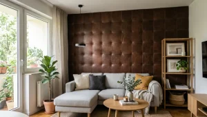 Read more about the article Stop Pakai Cat! Ini Inspirasi Desain Leather Wall Panel yang Mewah