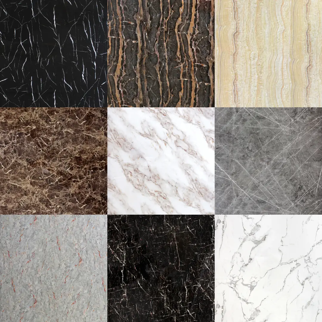 macam motif wall panel marmer pvc mevvah