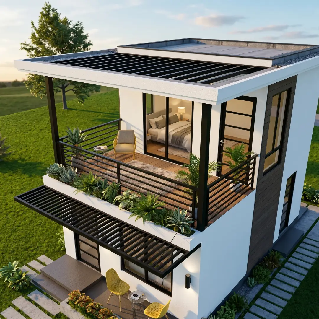 Rooftop Minimalis Modern