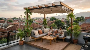 Read more about the article Terbaik! Ini Rooftop Rumah Sederhana untuk Santai Bareng Keluarga