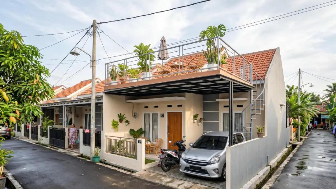 You are currently viewing Punya Budget Minim? Pake Desain Rooftop Rumah Type 36 Ini Aja!