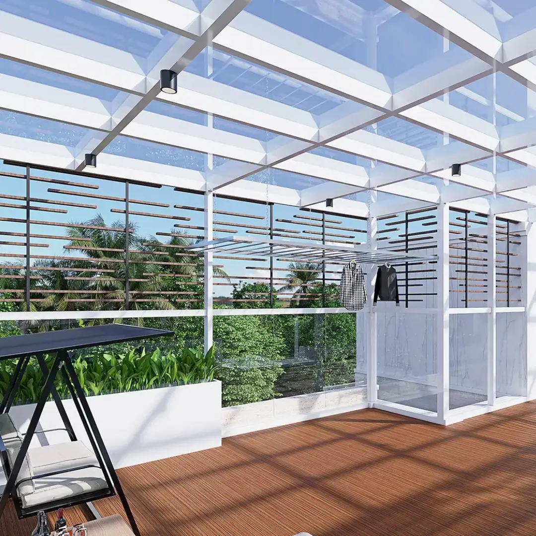 Rooftop Kaca Minimalis