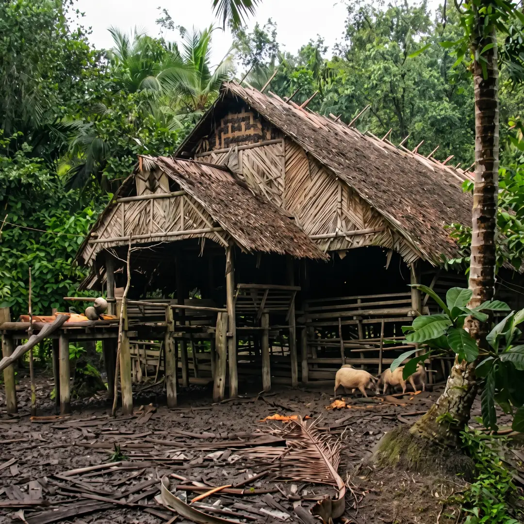 Rumah Adat Jambi Rumah Adat Suku Anak Dalam