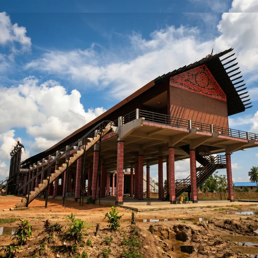 Rumah Adat Kalimantan Barat Betang