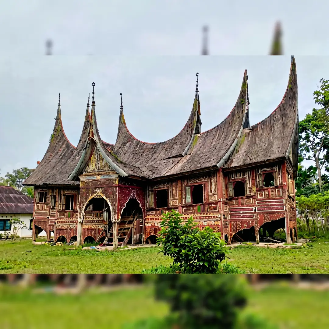 Rumah Adat Minang Gadang Surambi Papek