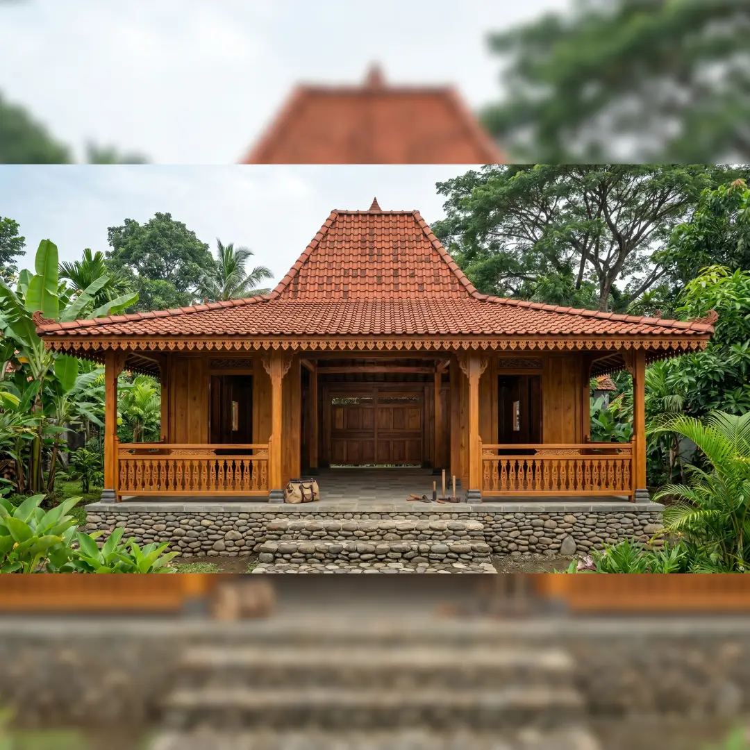 Rumah Adat Yogyakarta Limasan