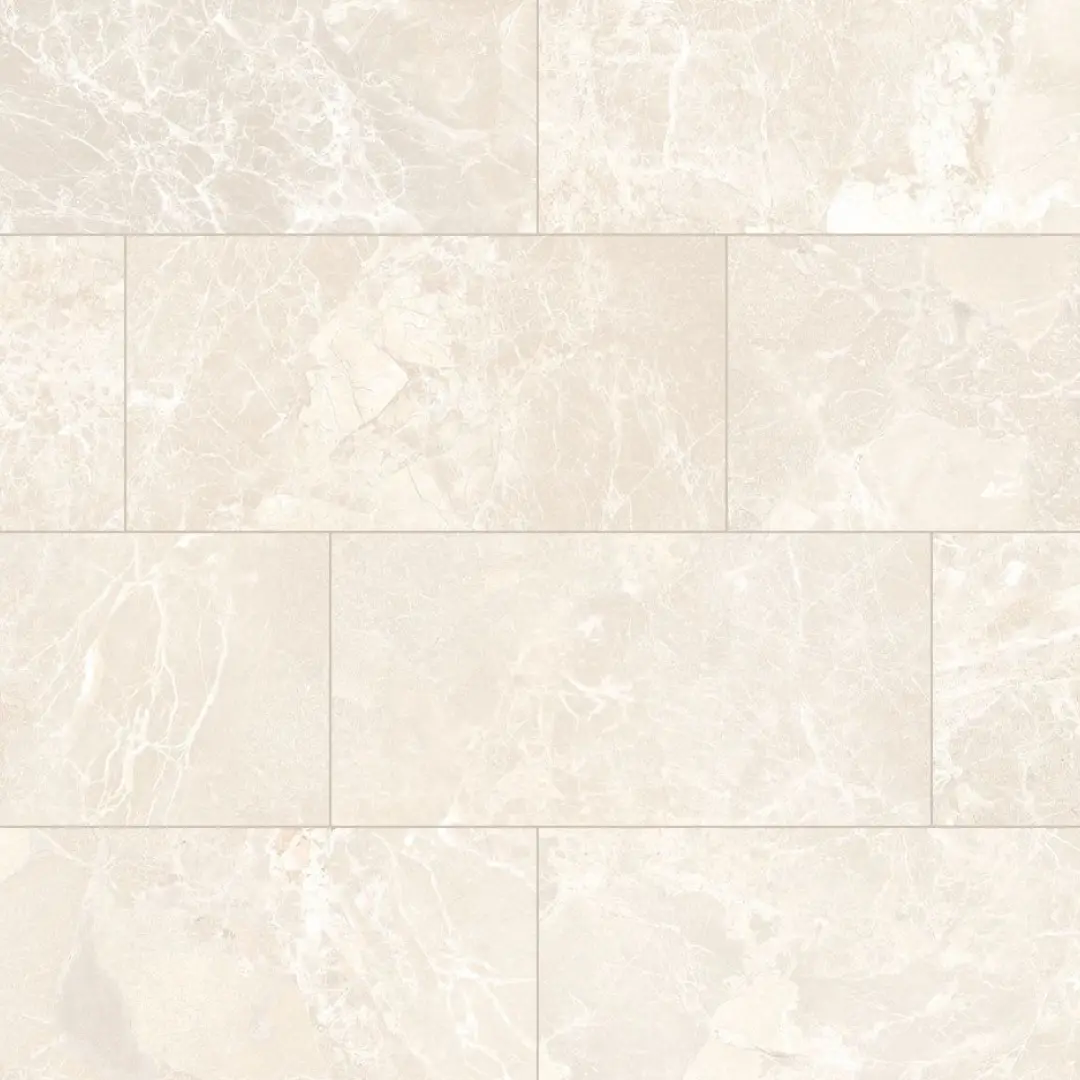 Keramik Warna Cream Motif Batuan Alam Terang