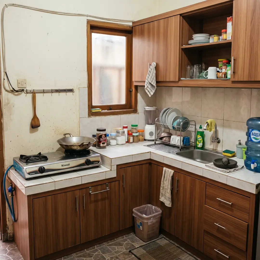 bahan kitchen set
