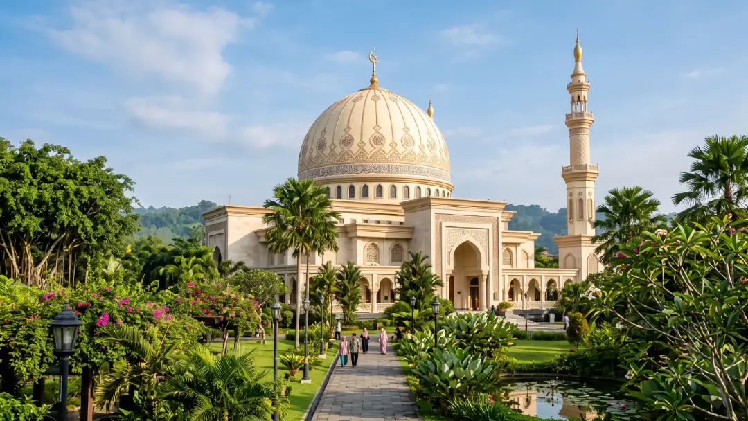 You are currently viewing Ide Model Cat Masjid Warna Cream untuk Kubah Masjid Masa Kini