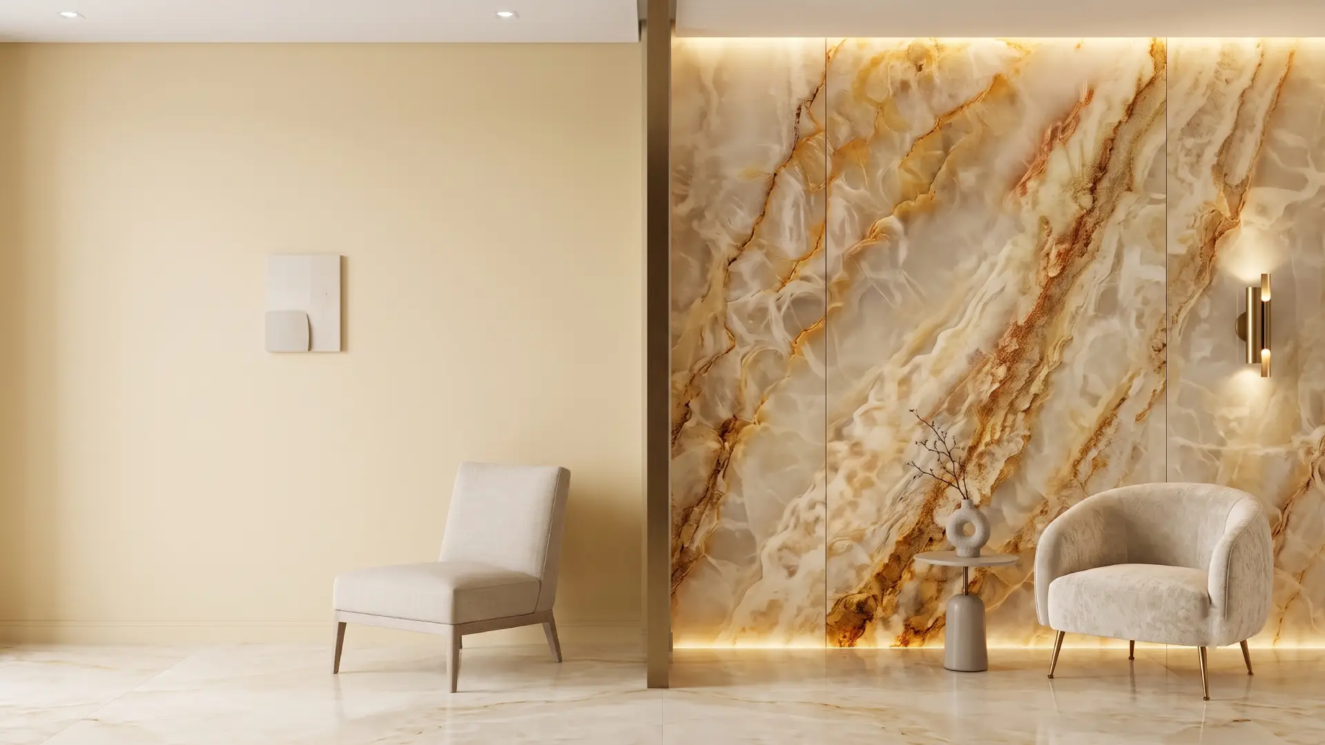 Read more about the article Mau Pakai Cat Rumah Warna Cream Kuning? Ganti ke Wall Panel Aja!