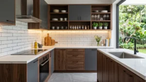 Read more about the article Tren Baru! Ini Model Lemari Kitchen Set Atas dan Bawah yang Keren
