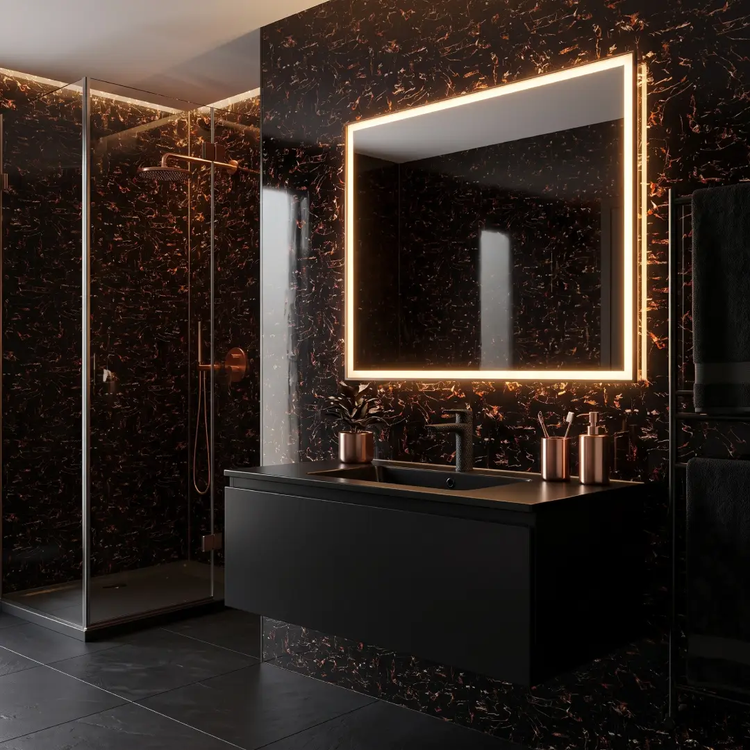 marble sheet untuk kamar mandi merk mevvah tipe alexandria