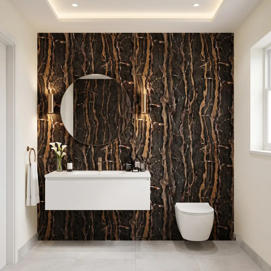 marble sheet untuk kamar mandi merk mevvah tipe brussels