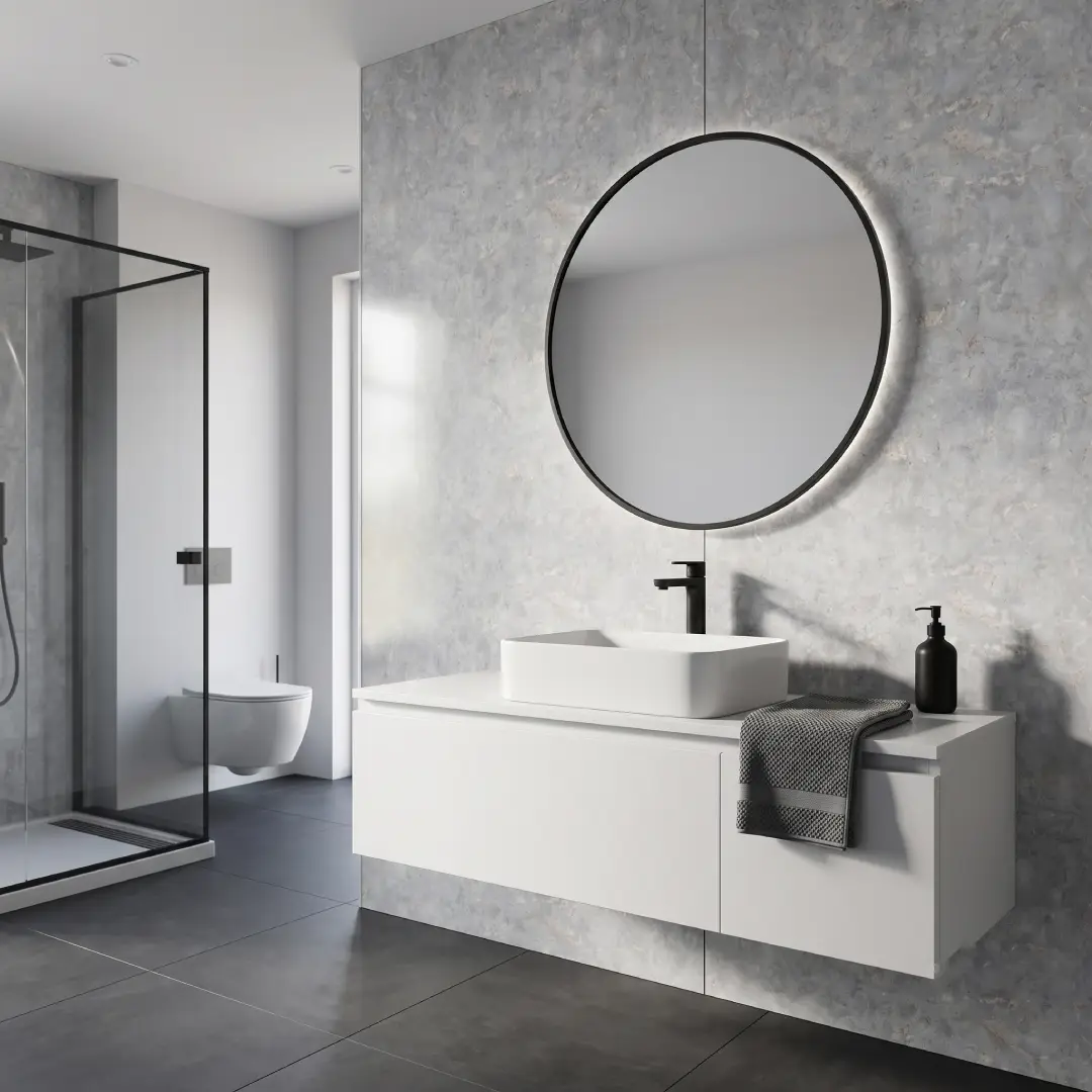 marble sheet untuk kamar mandi merk mevvah tipe helsinki