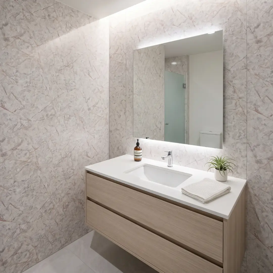marble sheet untuk kamar mandi merk mevvah tipe milan