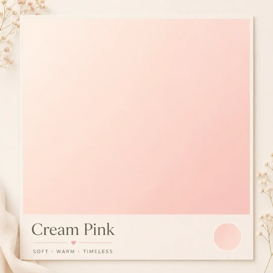 warna cream pink