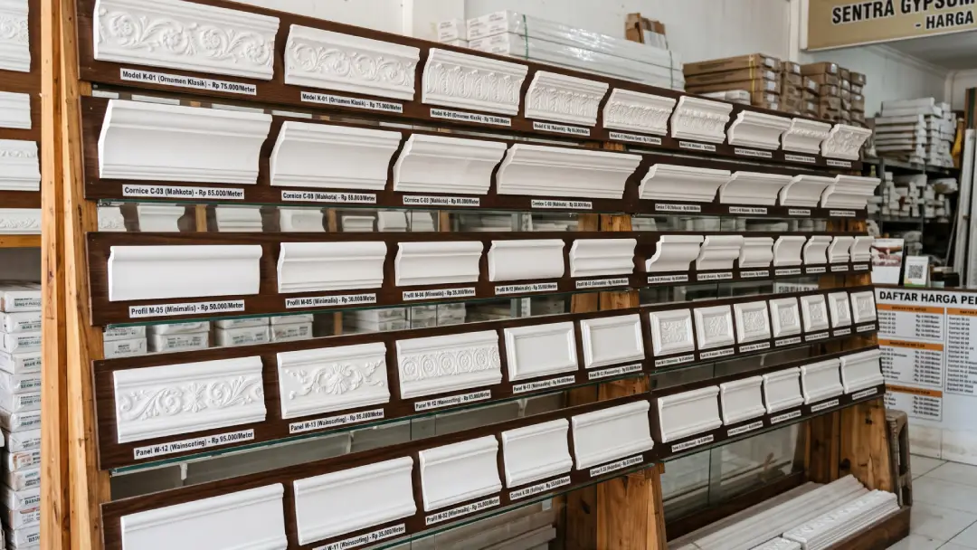 Read more about the article Terjangkau! Ternyata Segini Harga Wall Moulding Gypsum Per Meter