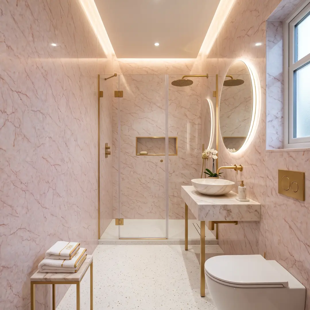 Marble Sheet MEVVAH Tipe Tokyo untuk Kamar Mandi