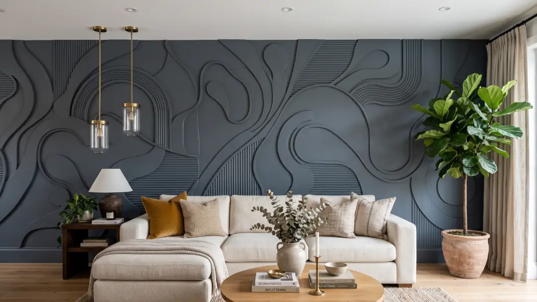 Read more about the article Keren! Ini Motif Wall Moulding Abstrak Terbaru yang Anti-mainstream!