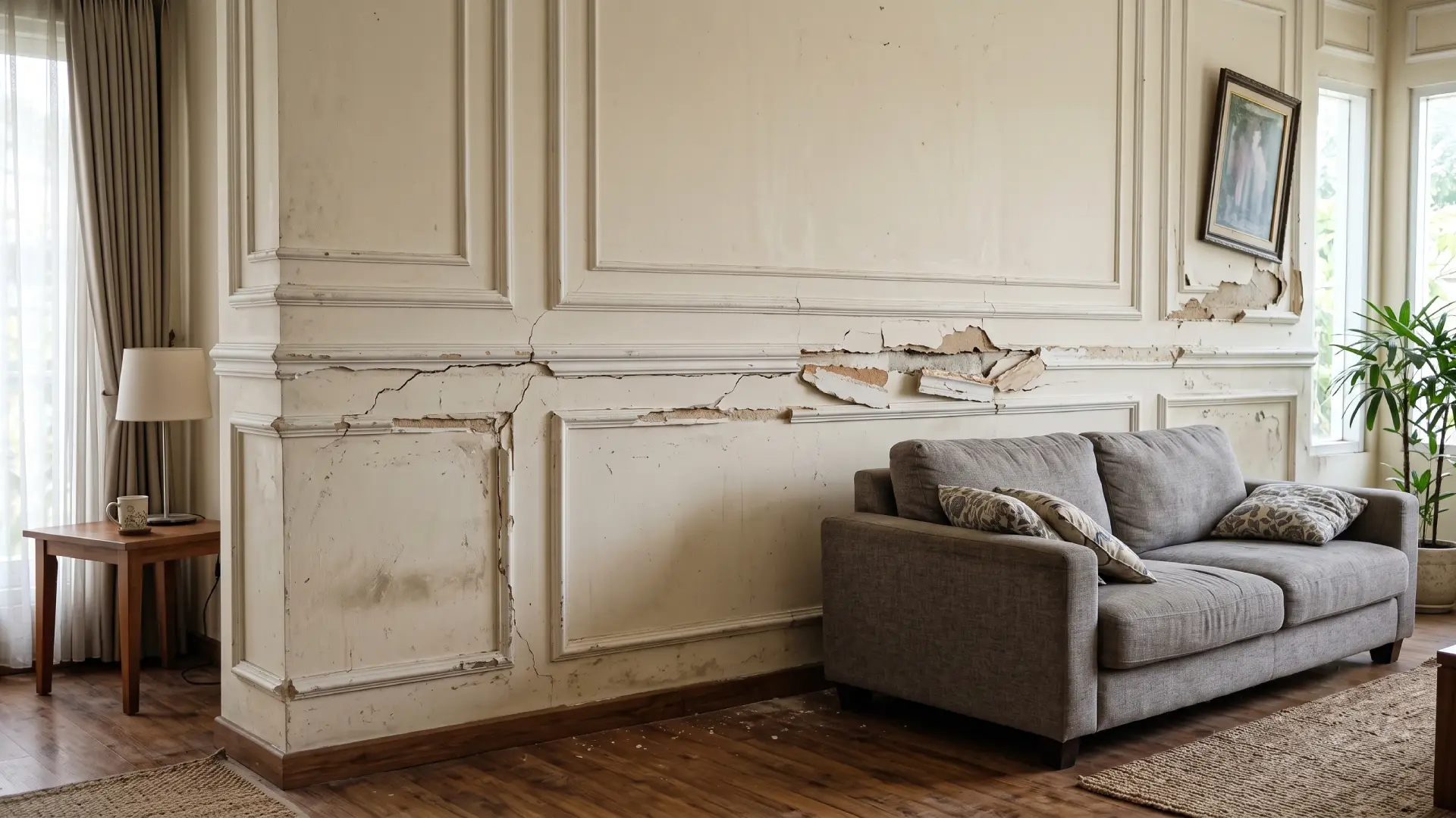 Read more about the article Wall Moulding Gypsum Ruang Tamu Kurang Awet, Apa Alternatifnya?