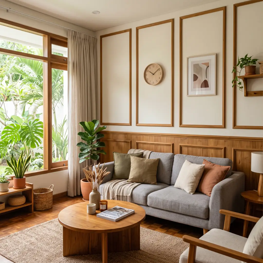 Wall Moulding Kayu