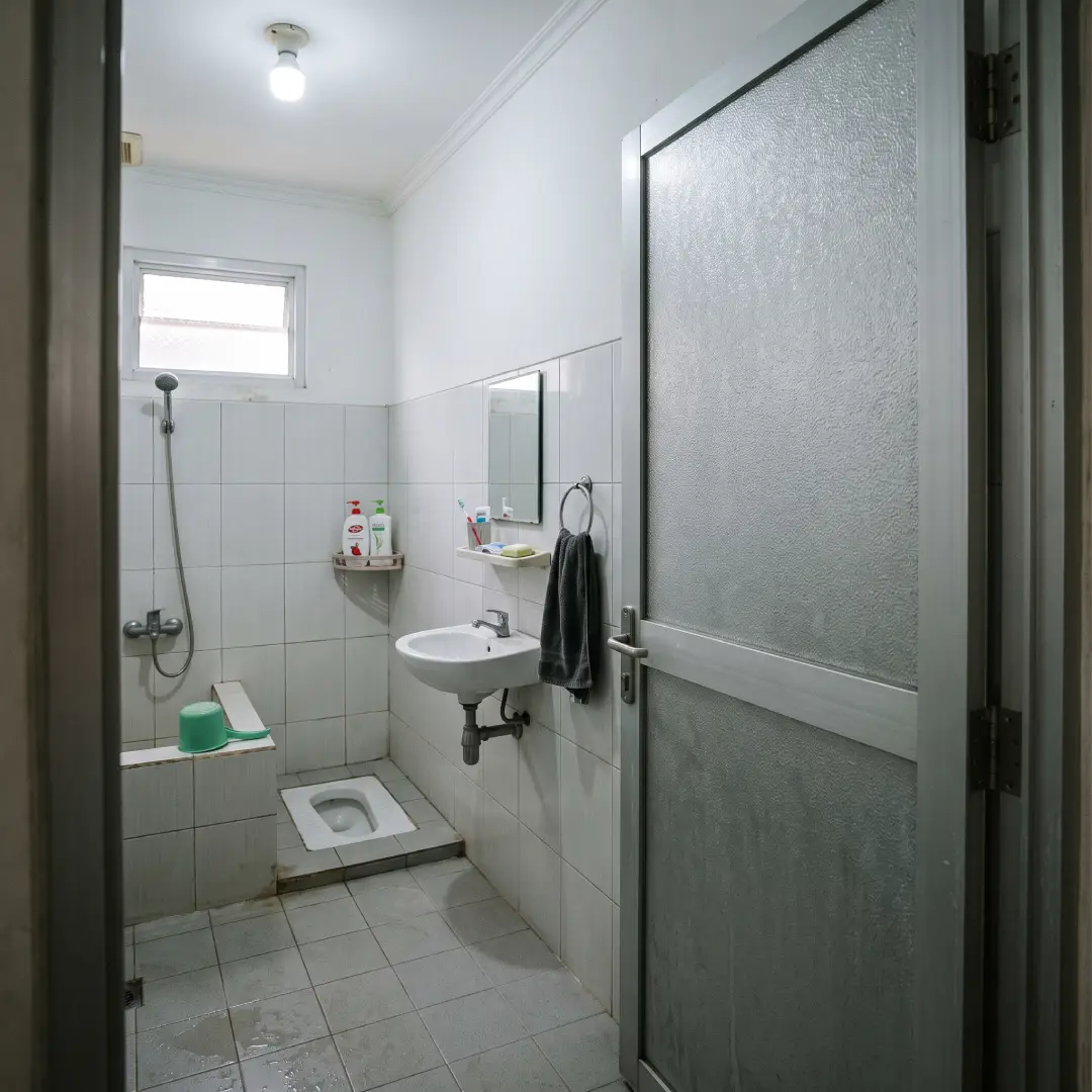 pintu kamar mandi aluminium