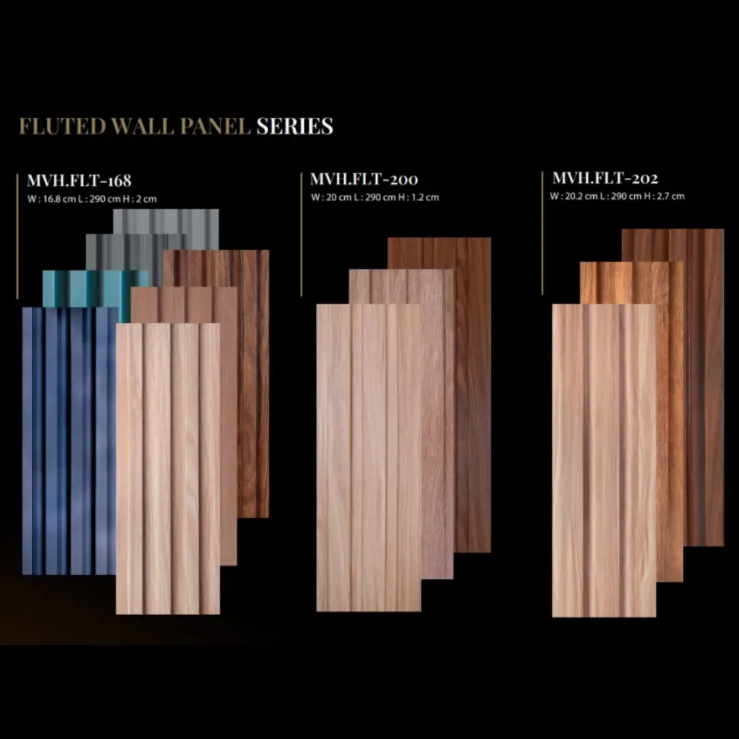 fluted wall panel series merk mevvah