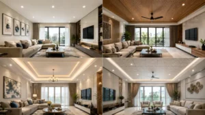 Read more about the article Model Plafon PVC Ruang Tamu Persegi Panjang yang Anti-mainstream