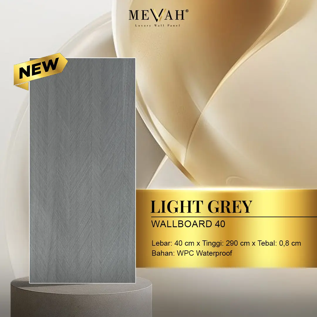 wallboard merk mevvah light grey