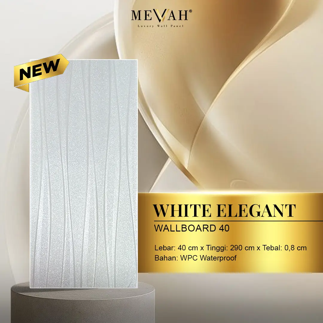 wallboard merk mevvah white elegant