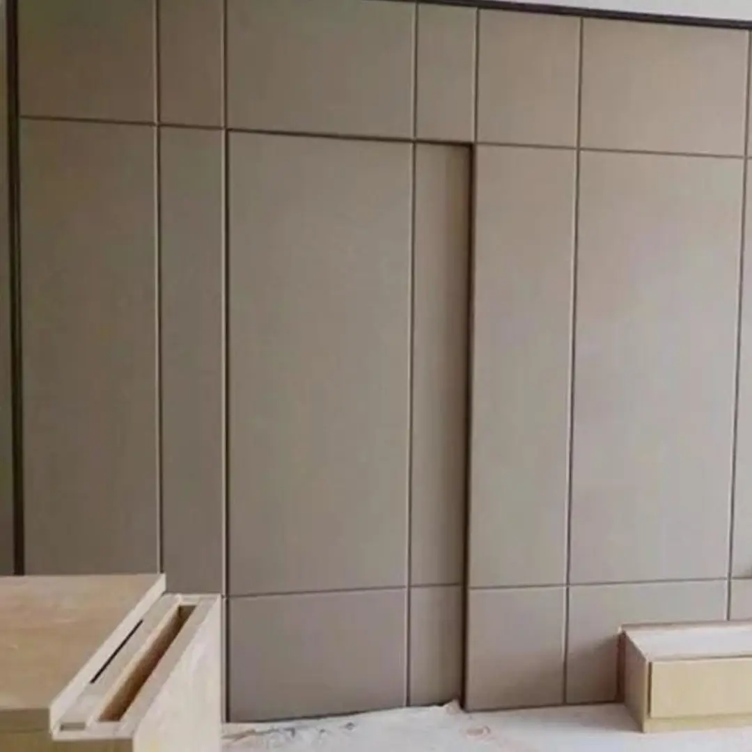 Model Pintu Kamuflase Warna Grey Fabric