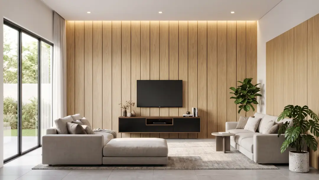 You are currently viewing Contoh Desain Wallboard WPC Dinding Motif Kayu Terbaru dari Mevvah